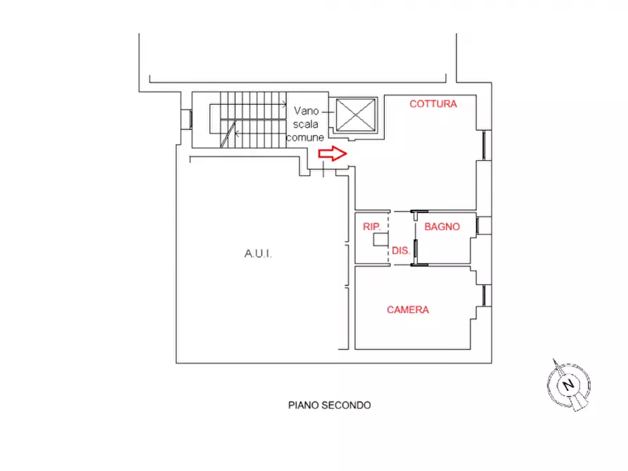 appartamento in affitto a Vicenza in zona Centro Storico