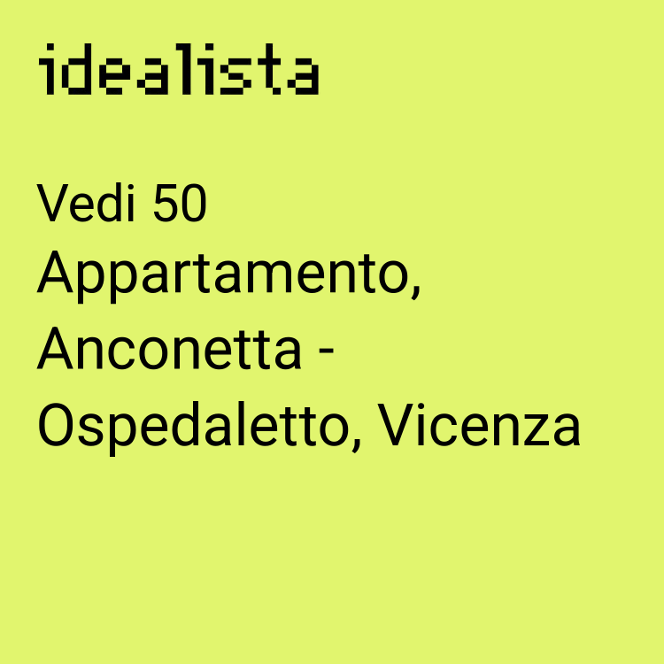 appartamento in affitto a Vicenza in zona Anconetta