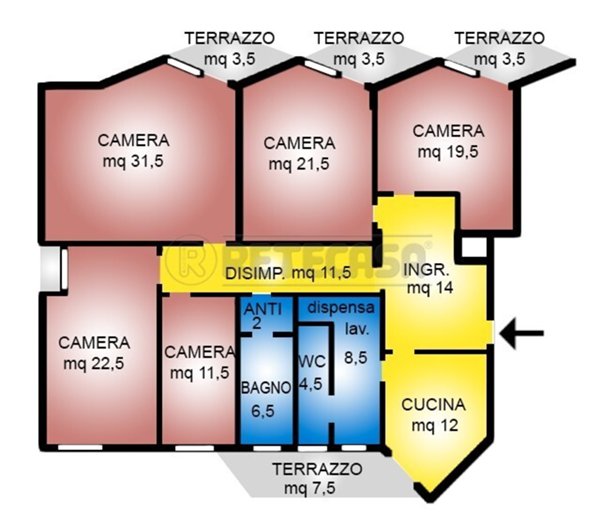 negozio in affitto a Vicenza in zona Borgo Berga