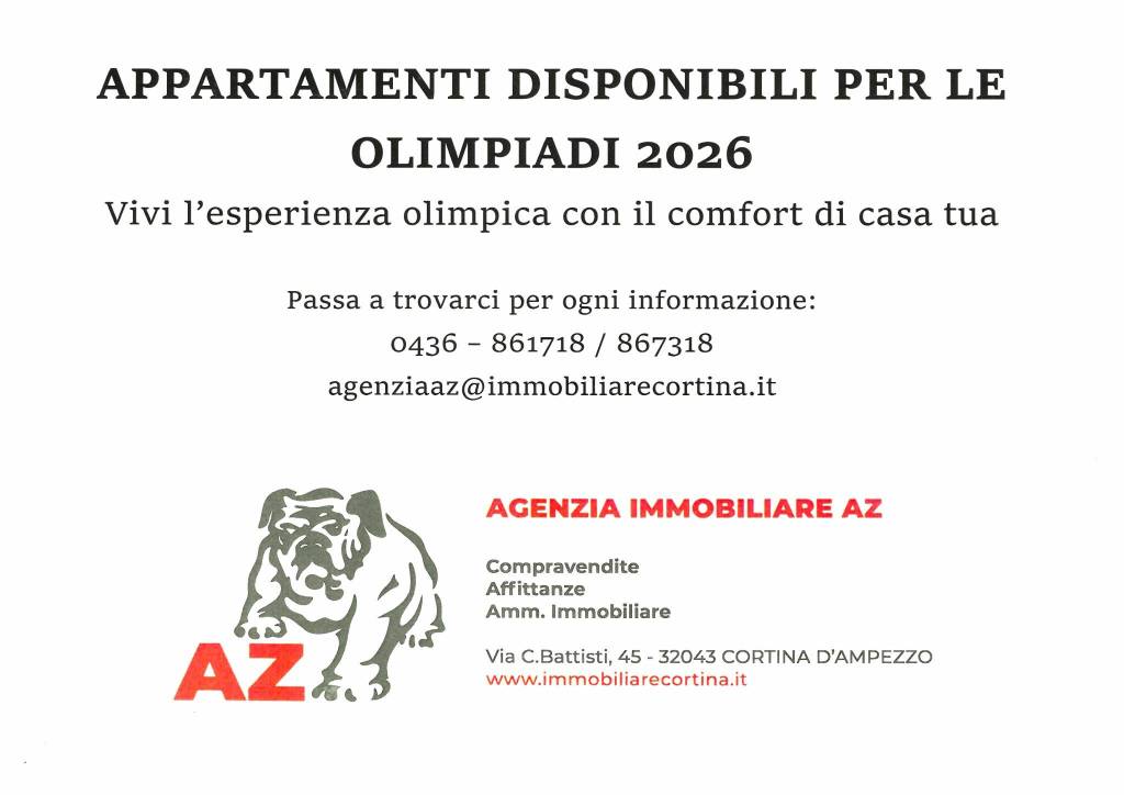 appartamento in affitto a Cortina d'Ampezzo