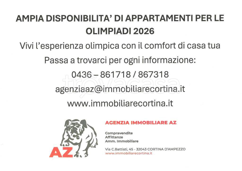appartamento in affitto a Cortina d'Ampezzo