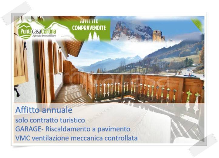 appartamento in affitto a Cortina d'Ampezzo in zona Lacedel