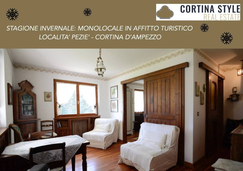 appartamento in affitto a Cortina d'Ampezzo in zona Pezié
