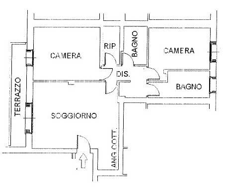 appartamento in affitto a Mogliano Veneto in zona Zerman