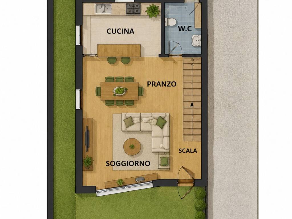 casa indipendente in affitto a Mogliano Veneto in zona Mazzocco