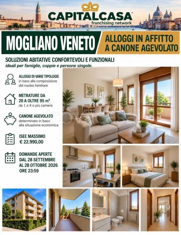 appartamento in affitto a Mogliano Veneto