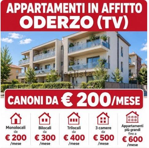 appartamento in affitto ad Oderzo in zona Faè