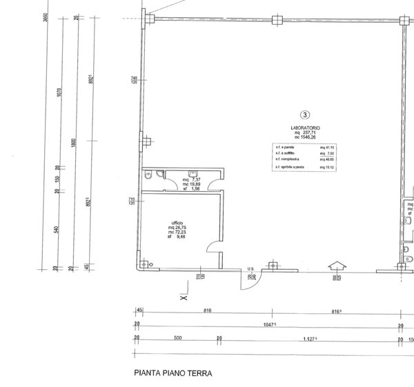 ufficio in affitto a Paese in zona Postioma