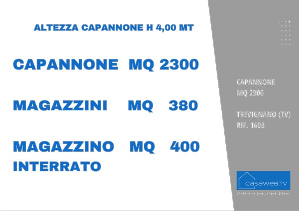 capannone in affitto a Trevignano in zona Signoressa