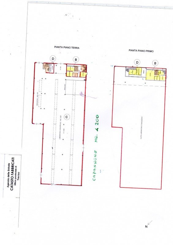capannone in affitto a Treviso