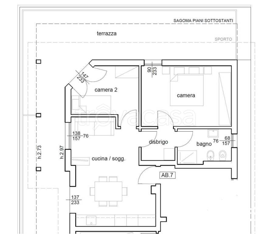 appartamento in affitto a Valdobbiadene