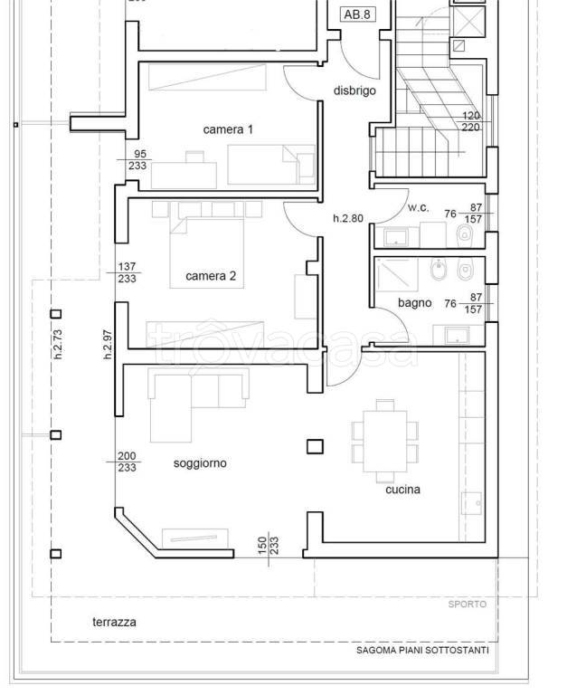 appartamento in affitto a Valdobbiadene