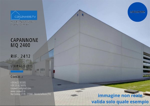 capannone in affitto a Volpago del Montello