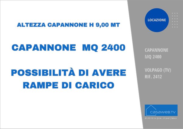 capannone in affitto a Volpago del Montello