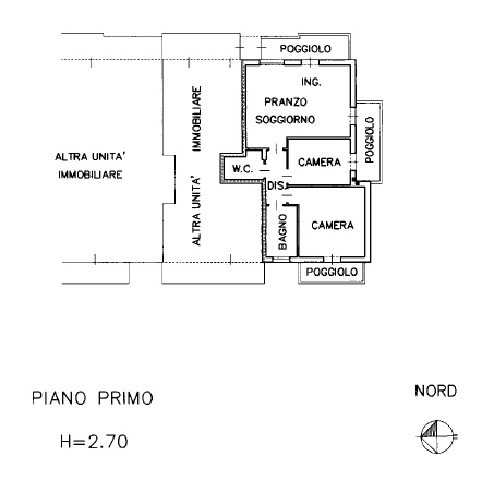 appartamento in affitto a Camponogara