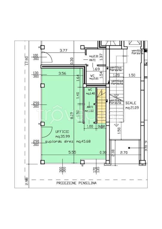 appartamento in affitto a Martellago in zona Maerne
