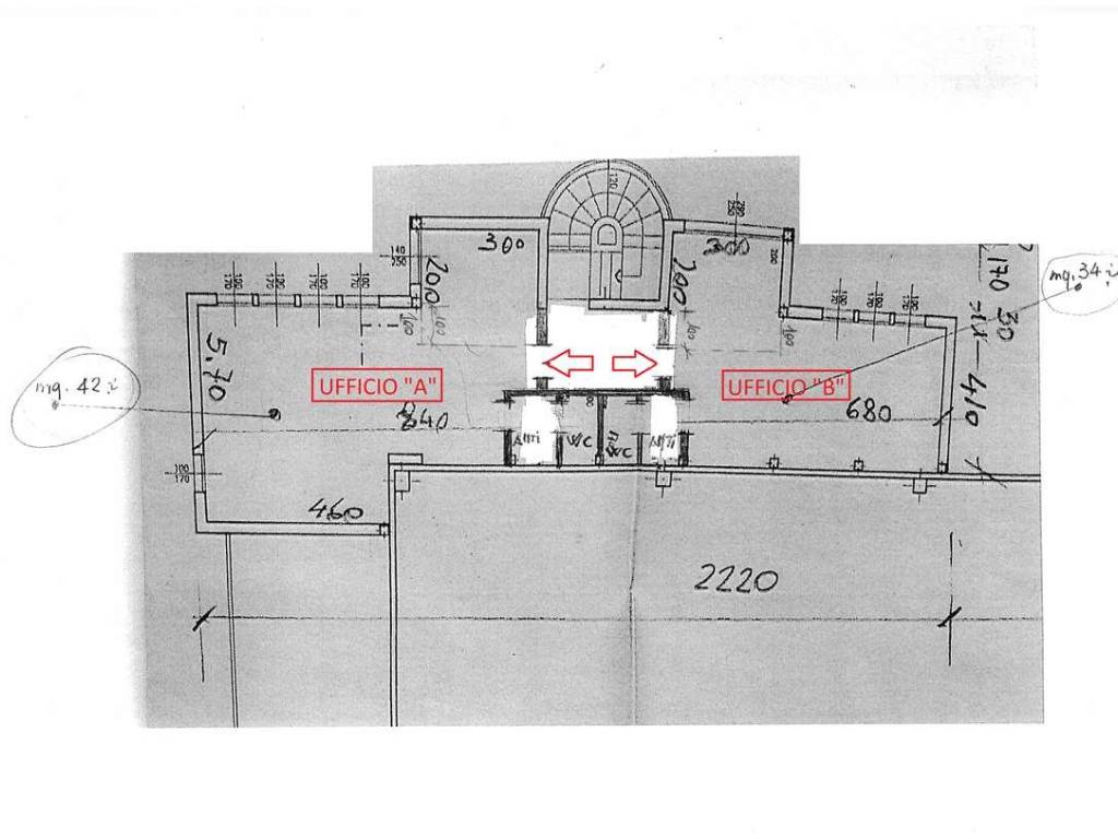 ufficio in affitto a Musile di Piave