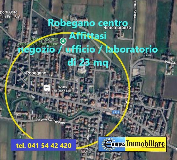 negozio in affitto a Salzano in zona Robegano