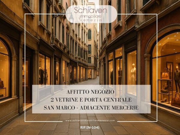 negozio in affitto a Venezia in zona Sestiere San Marco