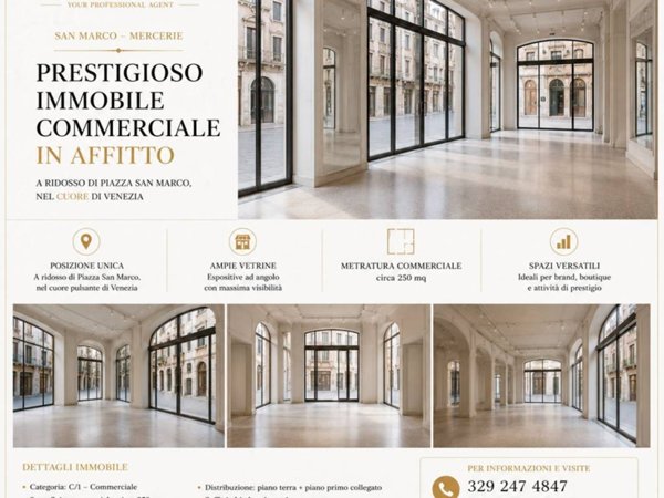 negozio in affitto a Venezia in zona Sestiere San Marco