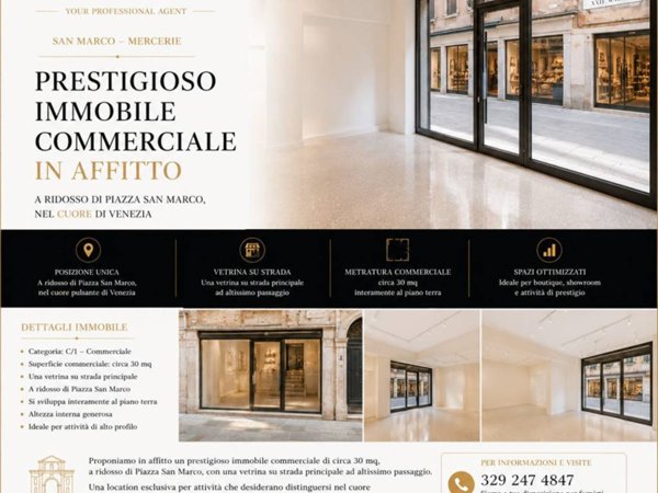 negozio in affitto a Venezia in zona Sestiere San Marco