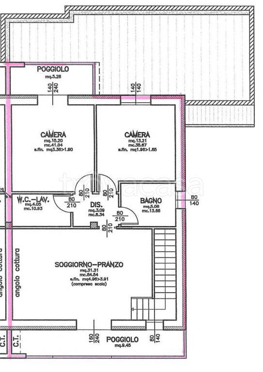 appartamento in affitto ad Albignasego