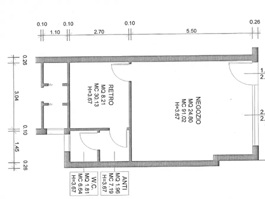negozio in affitto ad Albignasego