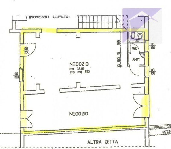 negozio in affitto a Camposampiero