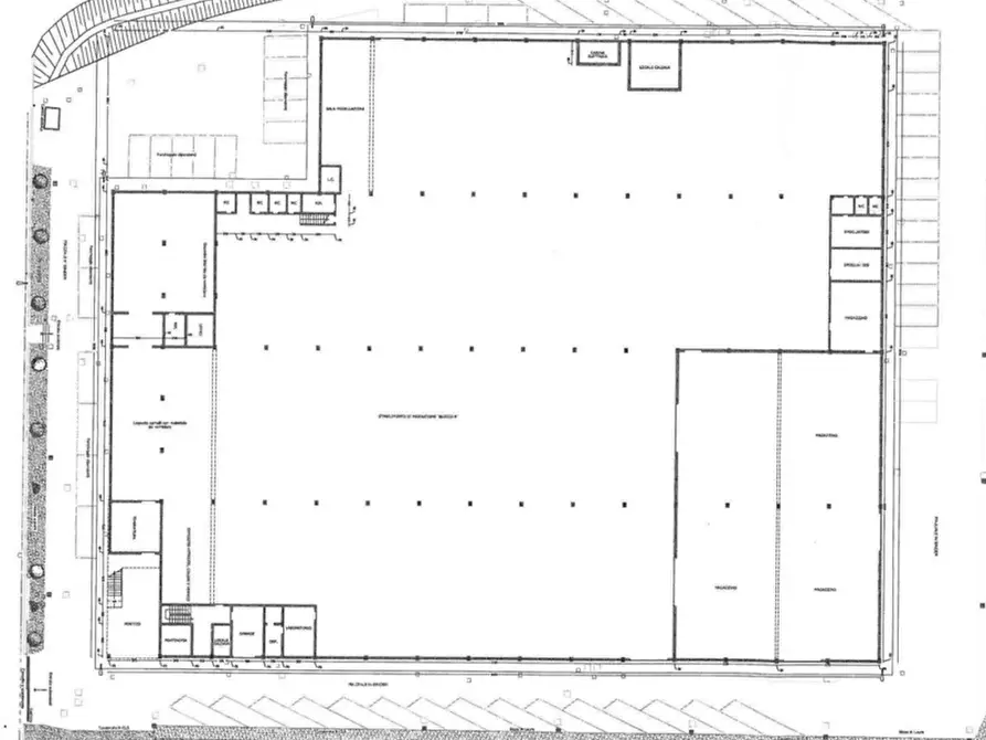 capannone in affitto ad Este