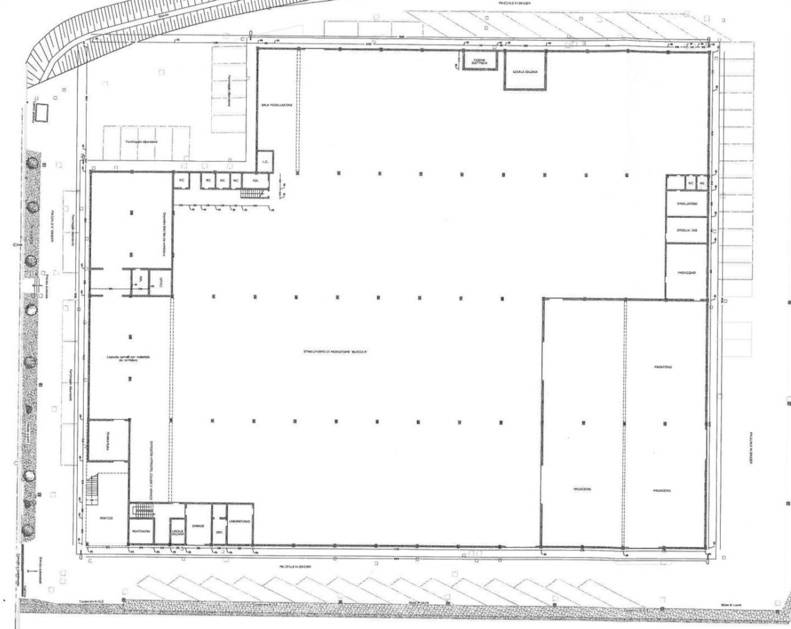 capannone in affitto ad Este