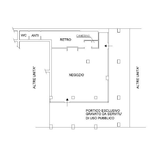 negozio in affitto a Montegrotto Terme