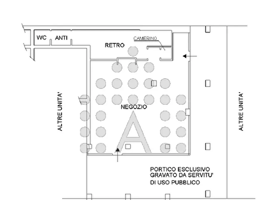 negozio in affitto a Montegrotto Terme in zona Mezzavia