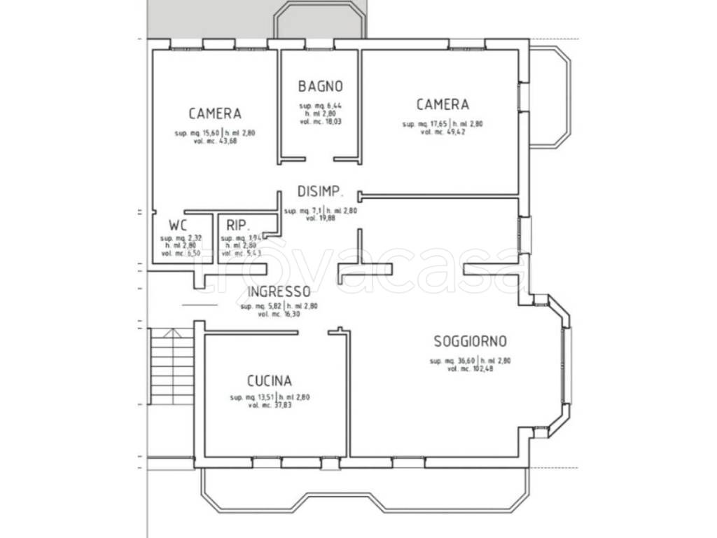 appartamento in affitto a Noventa Padovana
