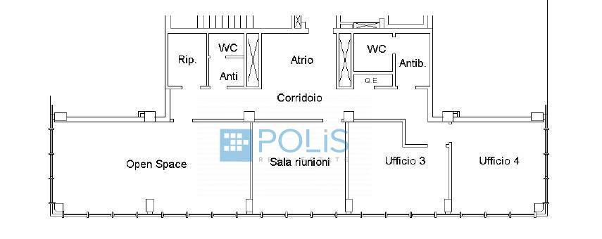 ufficio in affitto a Padova in zona Stanga