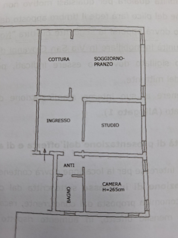 appartamento in affitto a Padova in zona Centro Storico