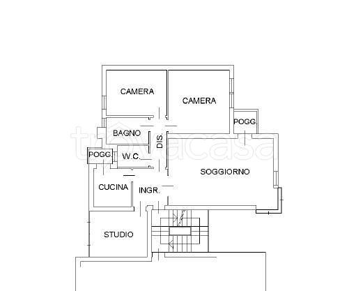 appartamento in affitto a Padova in zona Pontevigodarzere