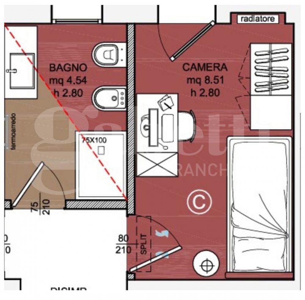 appartamento in affitto a Padova