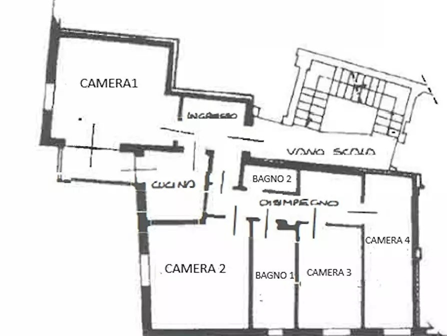 appartamento in affitto a Padova in zona Forcellini / Terranegra