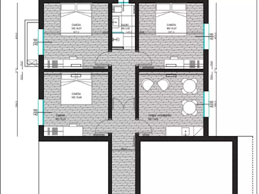 appartamento in affitto a Padova in zona Centro Storico