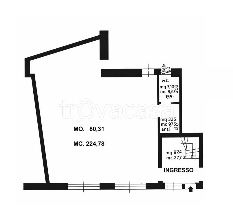 negozio in affitto a Padova in zona Porta Trento