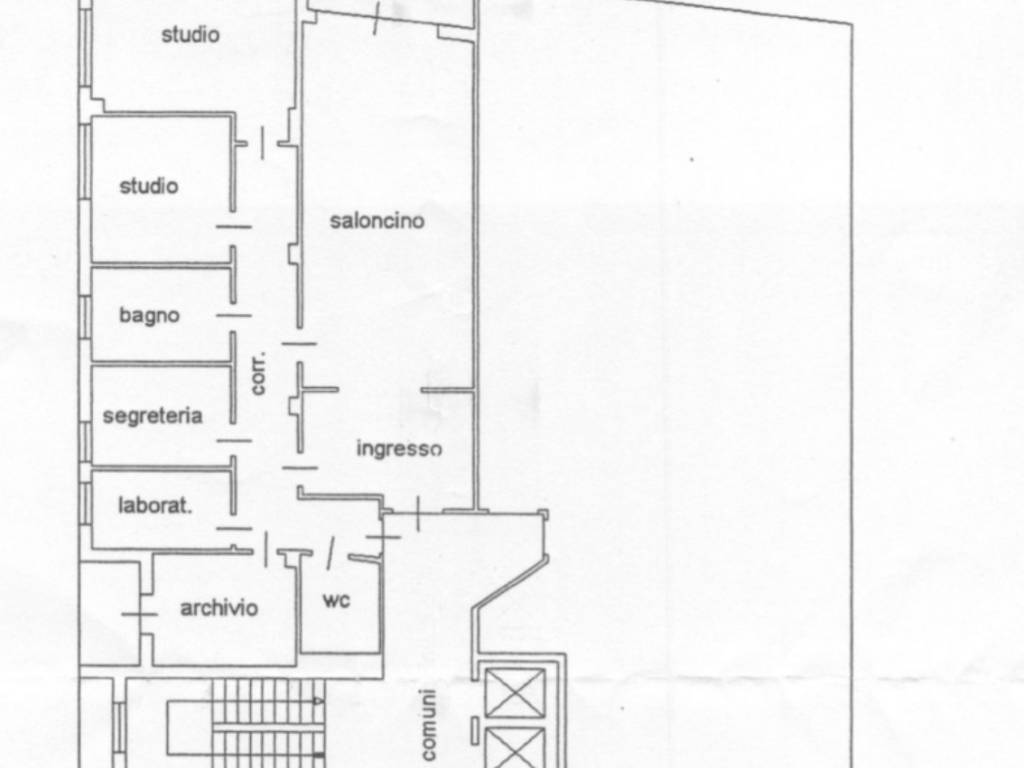 ufficio in affitto a Padova in zona Savonarola