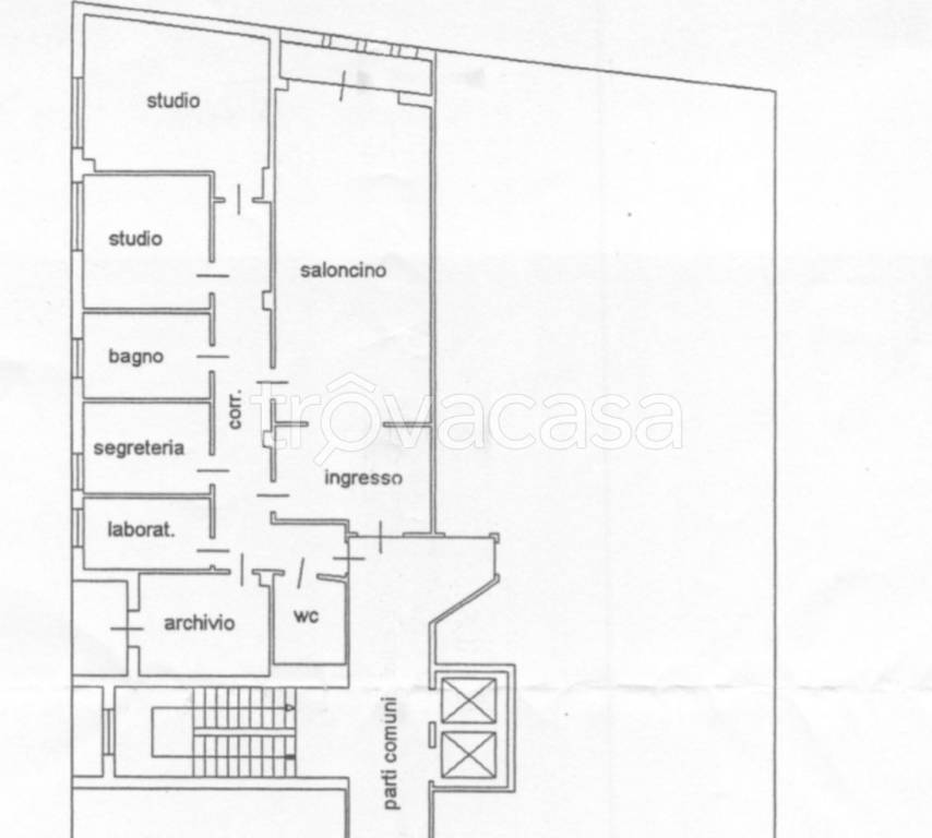 ufficio in affitto a Padova in zona Savonarola