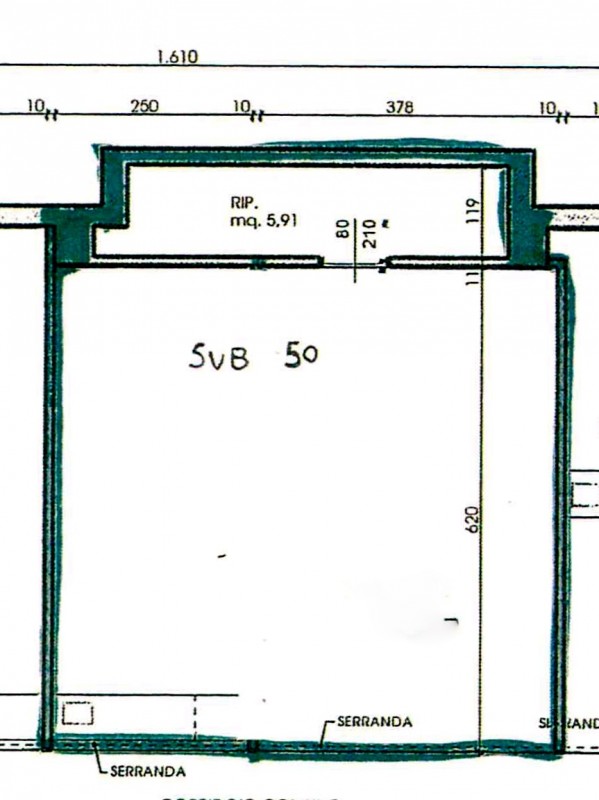 negozio in affitto a Padova in zona Mortise