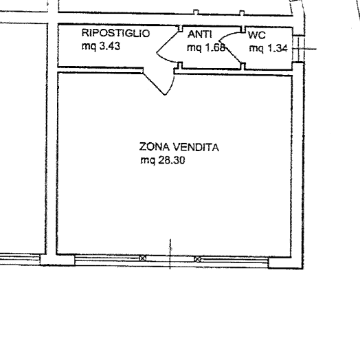 negozio in affitto a Padova in zona Brentelle