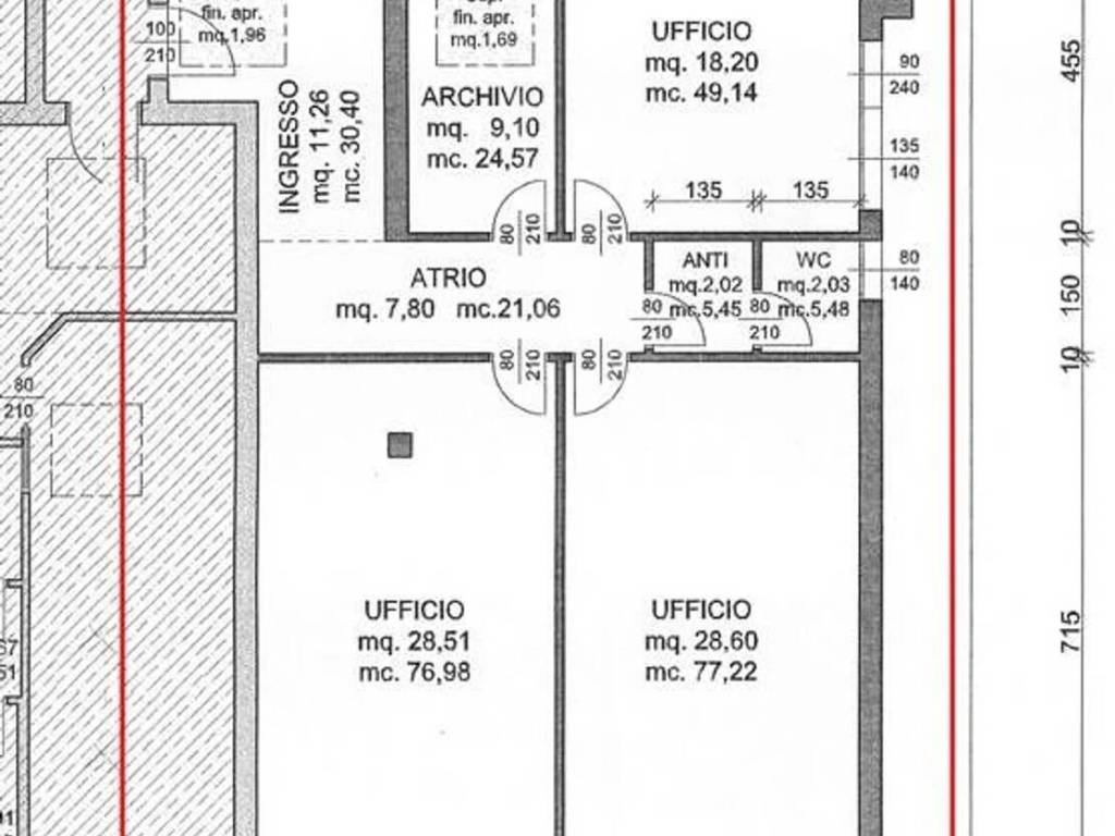 ufficio in affitto a Solesino