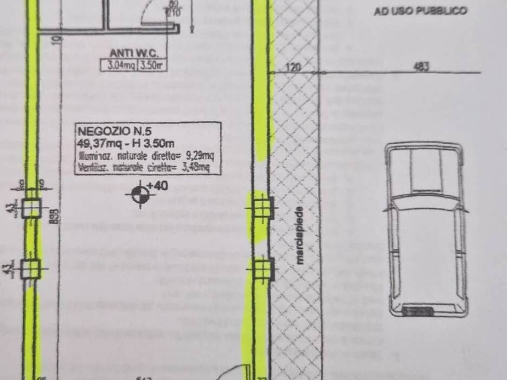 negozio in affitto a Vigodarzere