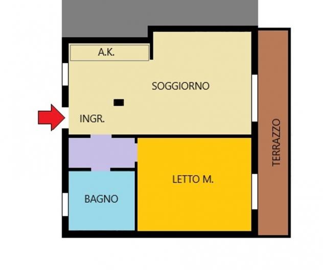 appartamento in affitto a Rovigo in zona Centro Storico