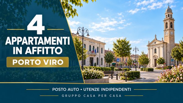 appartamento in affitto a Porto Viro