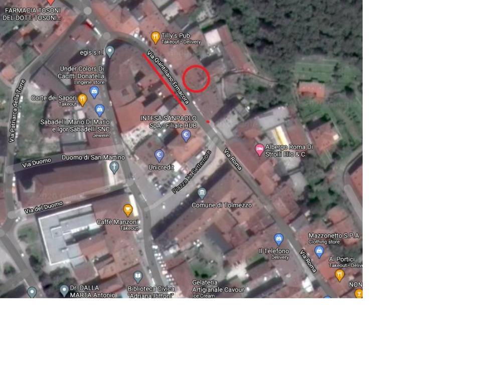 negozio in affitto a Tolmezzo