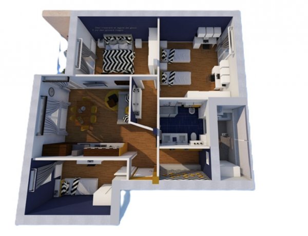 casa semindipendente in affitto ad Udine in zona Rizzi